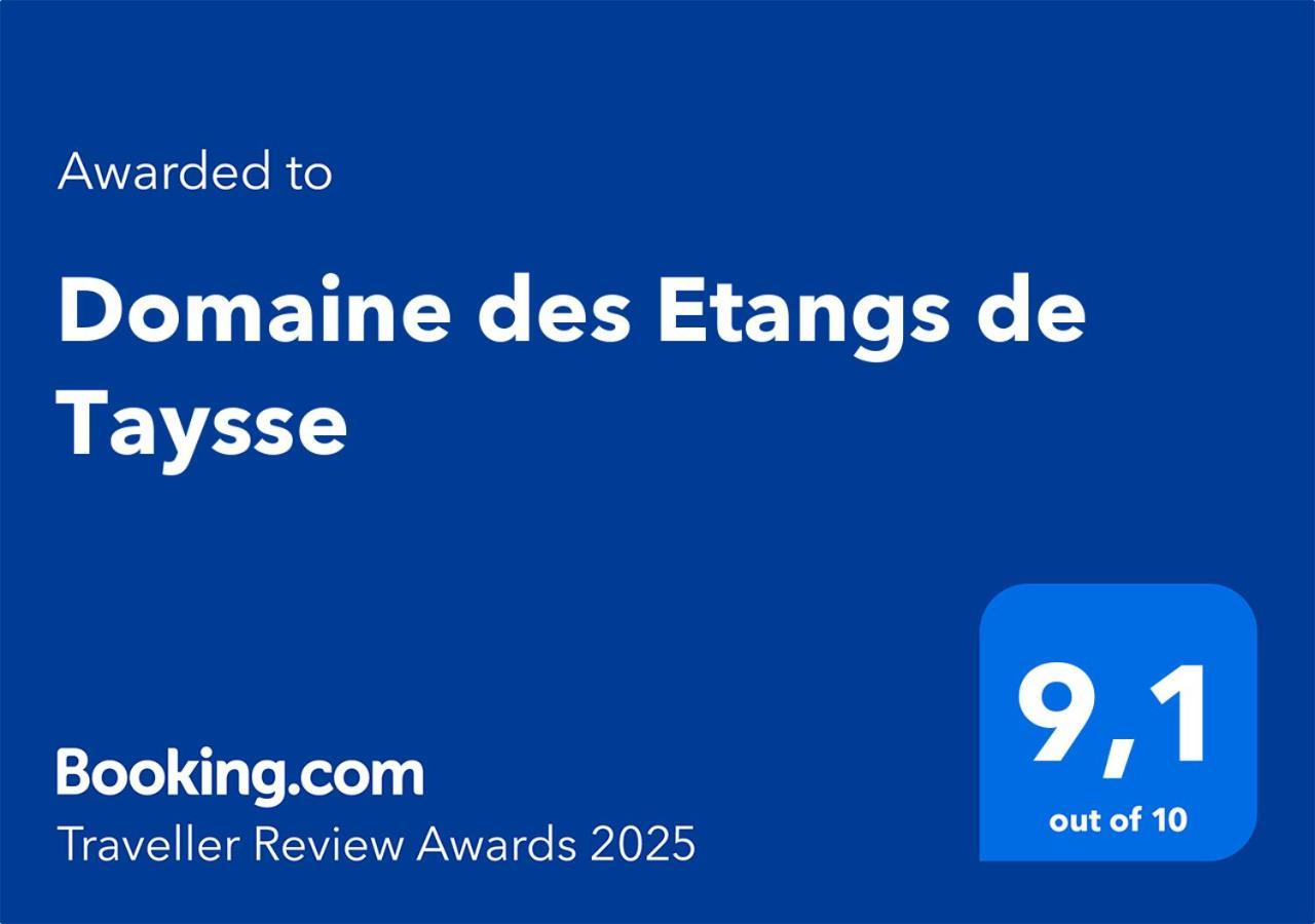 Domaine Des Etangs De Taysse Hotel Espagnac Bagian luar foto
